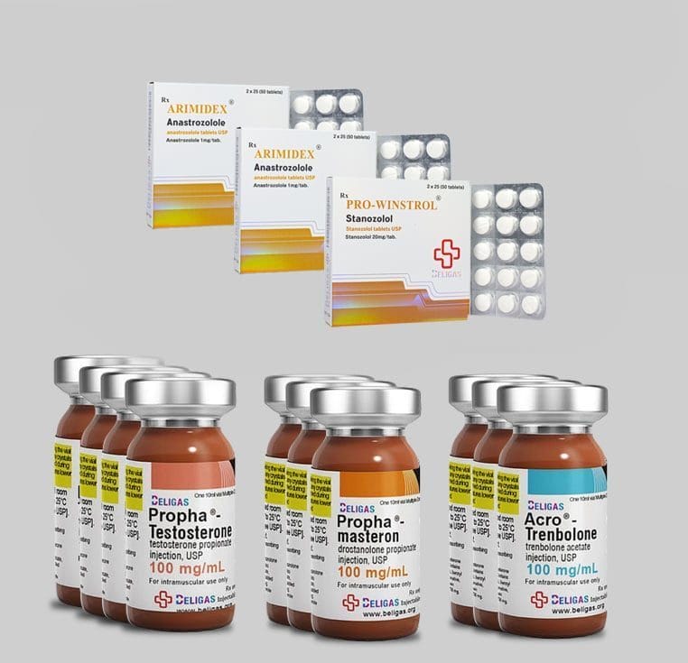Beligas 12 weeks Competition Prep Stack Plus Anti Estrogen – Int
