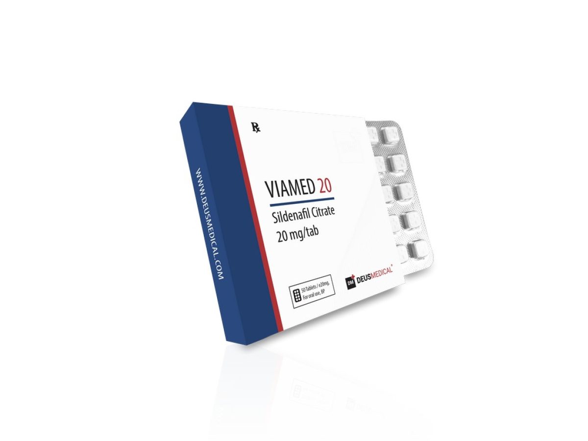 VIAMED 20 PDE5 INHIBITOR Deus Medical