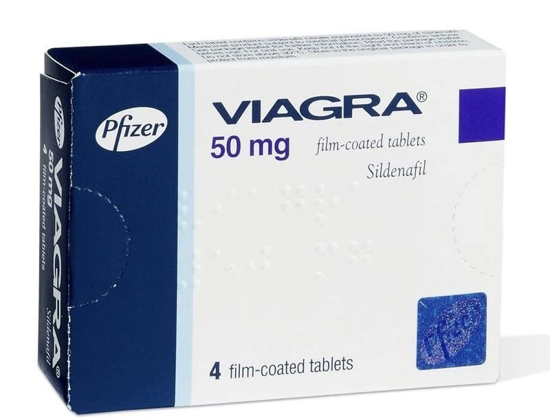 Viagra 50mg 4 Tablets Pfizer