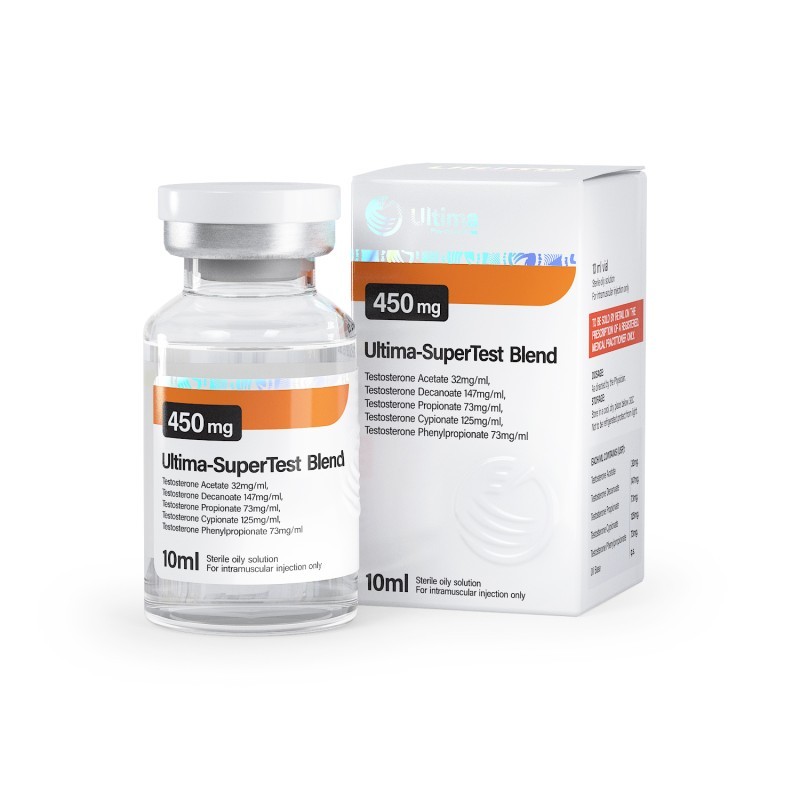 Ultima-SuperTest 450 mg 10 ml Ultima Pharma USA