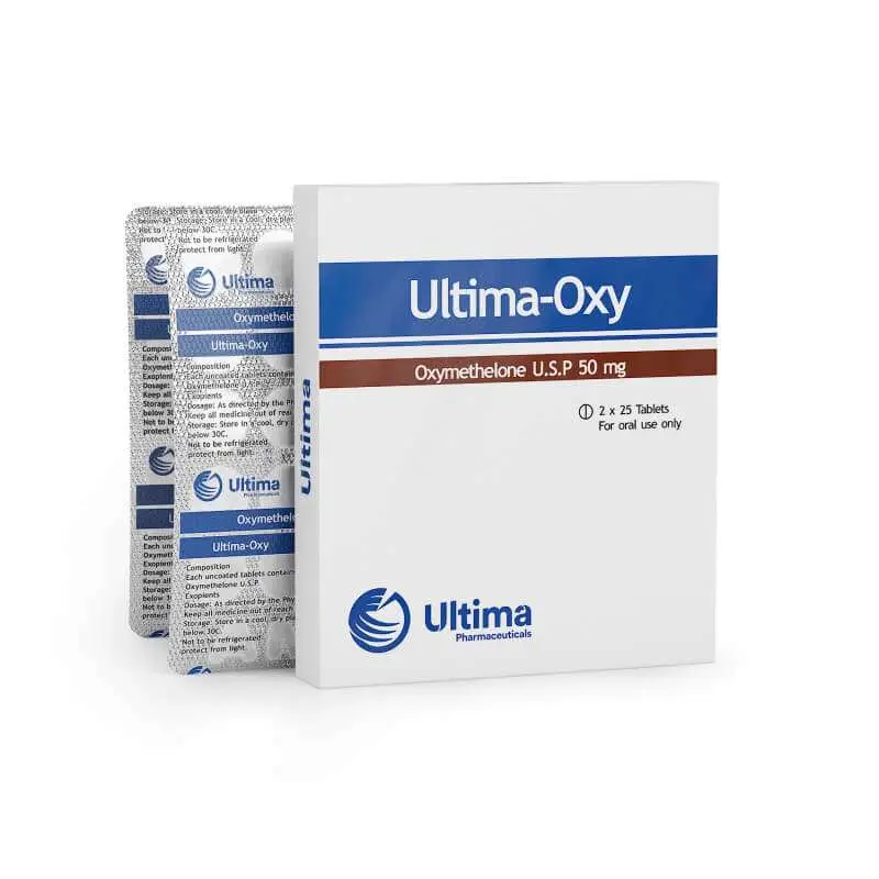 Ultima-Oxy 50 mg 50 Tablets Ultima Pharma USA