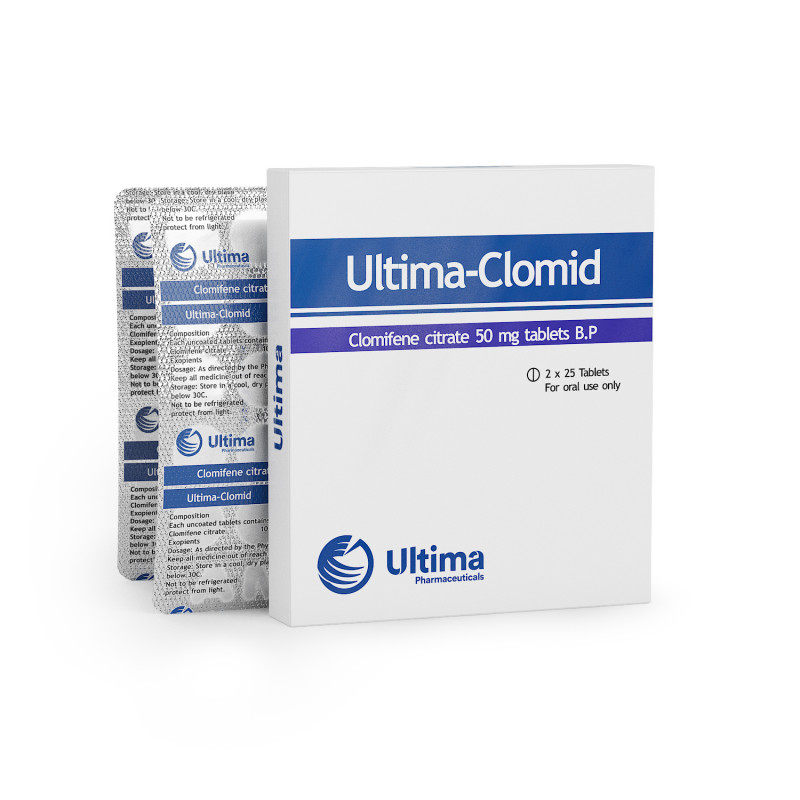 Ultima-Clomid 50 mg 50 Tablets Ultima Pharma USA