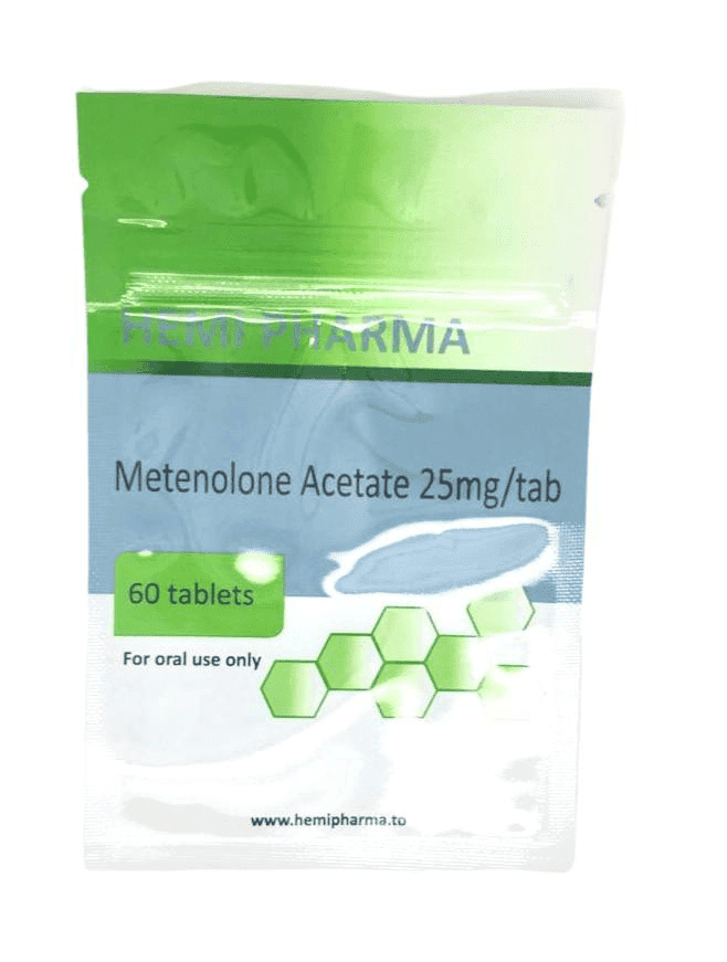 Methenolone Acetate 25mg/tab Hemi Pharma UK