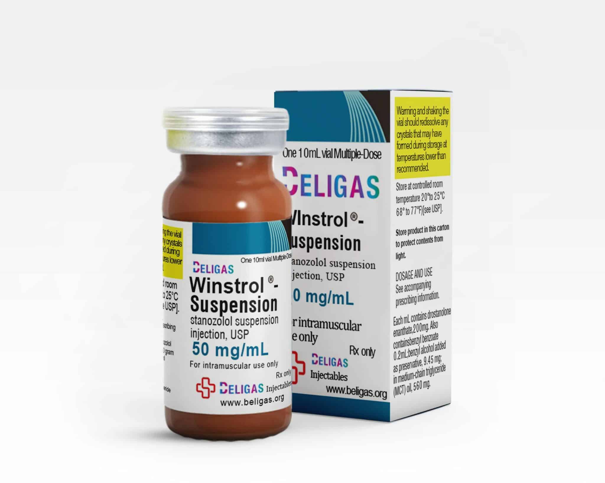 Winstrol Suspension 50 mg 10 ml Beligas Pharma INT