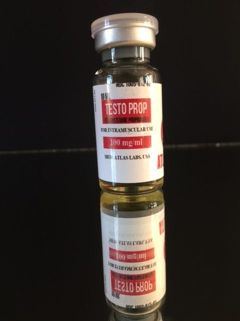 Testosterone Propionate 100 MG 10 ML Atlas Labs.